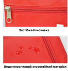 Аптечка-сумка, органайзер для хранения лекарств / таблеток / медикаментов, набор 3 шт, цв. красный (81704052) - изображение 4