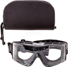 Очки тактические Bolle X1000 черные с прозрачными линзами - изображение 3