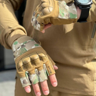 Перчатки Mechanix с открытыми пальцами и усиленными ладонями мультикам размер XL - изображение 6