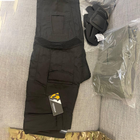 Чоловічі брюки G3 з наколінниками / Штани ріп-стоп з тефлоновим покриттям чорні розмір 3XL - зображення 3