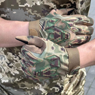 Сенсорные перчатки OZERO с защитой от ударов мультикам размер XL - изображение 5