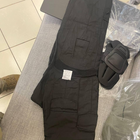 Чоловічі брюки G3 з наколінниками / Штани ріп-стоп з тефлоновим покриттям чорні розмір S - зображення 2