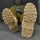 Мужские замшевые ботинки Monolit с сетчатыми вставками койот размер 45 - изображение 5