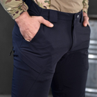 Чоловічі штани Patriot стрейч коттон темно-сині розмір M - зображення 5