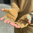 Перчатки Mechanix с открытыми пальцами и усиленными ладонями мультикам размер L - изображение 2