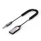 Bluetooth-ресивер UGREEN CM309 Bluetooth Car Receiver Aux with Mic Space Gray (UGR-70601)