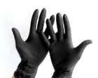 Перчатки нитриловые (черные),100 шт (50 пар) Medicom, M - изображение 3