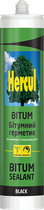 Герметик Hercul BITUM чорний 280 мл