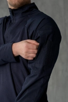 Чоловічий убакс синій колір ДСНС бойова сорочка з довгим рукавом 48 - зображення 2