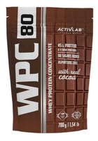 Protein ActivLab WPC 80 Standard 700 g Chocolate Truffle (5907368899121) - obraz 1