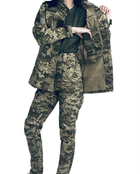Женские военные тактические брюки 46 укрпиксель на флисе ( зима) - изображение 3