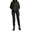 Жіночі тактичні брюки 42 Олива, Хакі софтшелл утепленні (зима) - зображення 5