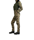 Жіночі військові тактичні брюки 56 укрпіксель на флісі ( зима) - зображення 4