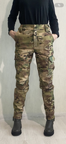 Жіночі тактичні штани 56 мультикам утепленні софтшелл - зображення 11