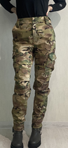 Жіночі тактичні штани 56 мультикам утепленні софтшелл - зображення 14