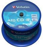 Verbatim CD-R 700Mb 52x Cryst Cake 50 (43343) - зображення 1