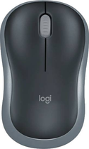 Миша Logitech Logilink M185 cordless Notebook Mouse USB Black-Grey (5099206207282) - зображення 1