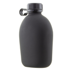 Тактическая туристическая алюминиевая фляга 1 литр + чехол Black UKC - изображение 9