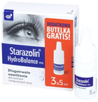 Капли для глаз Polfa Starazolin Hydro Balance PPH 3x5 мл (5900257101978) - изображение 1