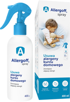 Спрей нейтрализатор аллергенов бытовой пыли Icb Pharma Allergoff 400 мл (5904215273592) - изображение 1