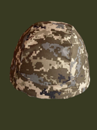 Тактичний кавер на шолом піксель, Військовий Чохол на каску маскувальний армійський піксель - зображення 2