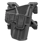 Кобура FAB Defense Scorpus для Glock 9 мм Чорна - зображення 5