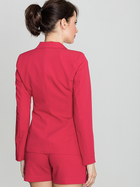 Піджак жіночий Lenitif K201 L Червоний (5902194311816) - зображення 2