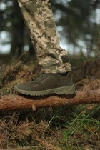 Демісезонні кросівки тактичні Vik-tailor Patriot зі вставками кордури Olive 42 (275 мм) - зображення 7