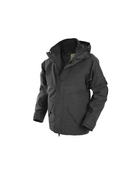 Куртка непромокаюча з флісовою підстібкою 2XL Black - зображення 2
