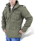 Куртка зі знімною підкладкою SURPLUS REGIMENT M 65 JACKET 2XL Olive - зображення 6