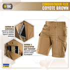 Шорты XL M-Tac Flex Coyote Conquistador Brown - изображение 4