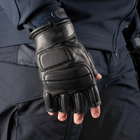 Перчатки кожаные беспалые Tactical S Mk.1 M-Tac Black Assault - изображение 7