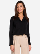 Туніка-сорочка жіноча Stylove S144 S Чорна (5903068436611) - зображення 1