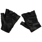 Беспалые кожаные перчатки MFH «Deluxe» Black XXL - изображение 1
