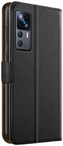 Чохол-книжка Xqisit NP Slim Wallet Anti Bac для Xiaomi 12T/12T Pro Black (4029948224374) - зображення 2