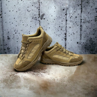 Кроссовки ботинки облегченные тактическая обувь натуральная кожа усиленная пятка и носок 45р - изображение 1
