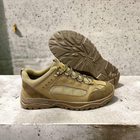 Кроссовки ботинки облегченные тактическая обувь натуральная кожа усиленная пятка и носок 41р - изображение 3