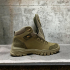 Ботинки берцы легкие тактическая обувь натуральная кожа усиленная пятка и носок 48р - изображение 6