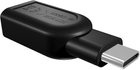 Adapter Icy Box Raidsonic USB 3.0 Type-C to USB 3.0 Type-A Black (IB-CB003) - obraz 2