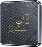 Адаптер CarlinKit Carbon Pro для беспроводного Apple CarPlay / Android Auto с поддержкой iOS и Android (CPC Q1)