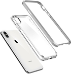 Панель Spigen Neo Hybrid Crystal для Apple iPhone XS Max Satin Silver (8809613763669) - зображення 3