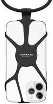 Pasek do telefonu Vonmahlen Infinity Universal Phone Strap Black (4251483602113) - obraz 1