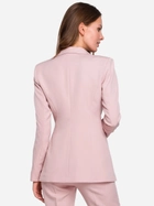 Піджак класичний жіночий Makover K036 S Світло-рожевий (5903068462719) - зображення 2