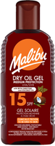 Суха гель-олія для тіла Malibu SPF 15 200 мл (5025135120428) - зображення 1