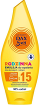 Emulsja przeciwsłoneczna Dax Sun Family for Adults and Children SPF 15 250 ml (5900525053466) - obraz 1