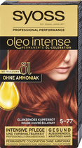 Krem farba do włosów Syoss Oleo Intense Permanent Hair 5-77 Glossy Bronze 115 ml (4015100311037) - obraz 1