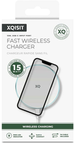 Бездротовий зарядний пристрій Xqisit NP Wireless Fast Charger 15W White (4029948221328) - зображення 5