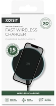Ładowarka indukcyjna Xqisit NP Wireless Fast Charger 15W Black (4029948221311) - obraz 6