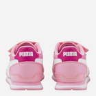 Buty sportowe dziecięce dla dziewczynki na rzepy Puma St Runner V3 Nl V PS 384902-03 28.5 Różowe (4064536343419) - obraz 4