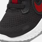Buty sportowe dziecięce dla dziewczynki na rzepy Nike Revolution 5 (TDV) BQ5673-017 19.5 Czarne (194499442547) - obraz 5